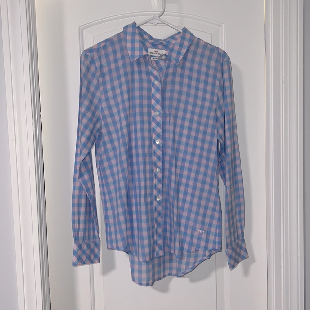 Vineyard Vines Gingham Button Down